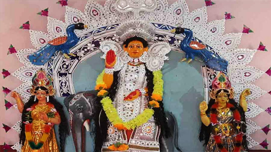 A village of Bankura celebrates festival for different cause