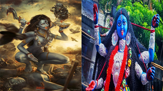 Beyond fear and devotion, Kali is like the brunette girl next door! Bengalis affectionately call her 'Ma'