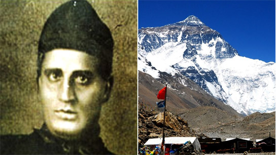 Bengali 'computer' Radhanath's name is replaced by Everest