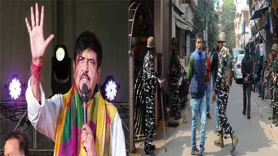 Fire Minister and MLA Sujit Basu under pressure in ED searches