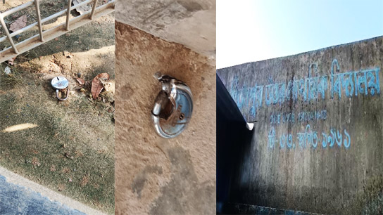 Valuable school items including mid-day meal rice stolen, thieves break into under-construction houses, tension in Tarakeswar