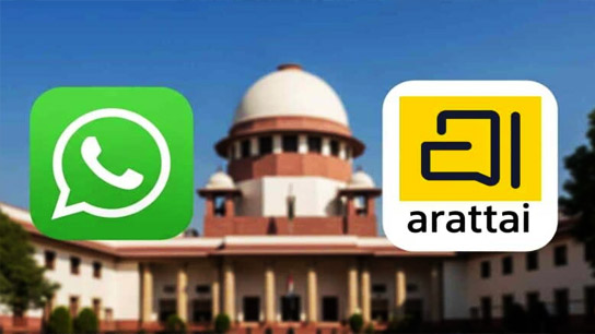 Whatsapp use not Fundamental Right, Supreme Court Suggest Use of India Made Arattai App