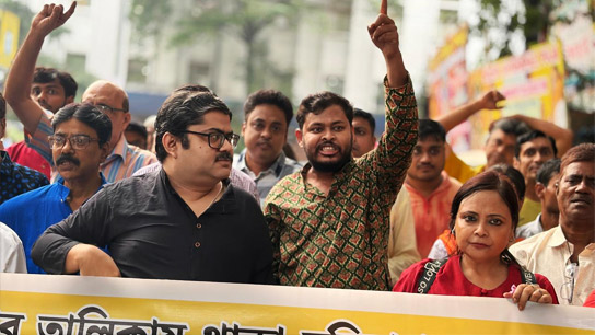 Deputation of Bengali party to the State Election Commission regarding SIR