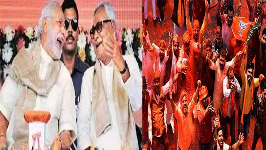 Congress 'burdened' by the grand alliance in Magadhabhum! 'Tiger Abi Zinda Hai', the grand alliance is flying like straw in the Nitish storm