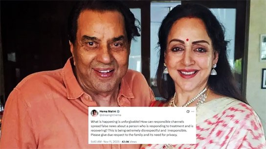 Hema Malini says actor is responding to treatment and is recovering