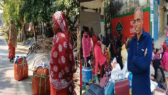 SIR: ভোট দিয়েছেন, পেয়েছেন রেশন, লক্ষ্মীর ভাণ্ডারও! স্বরূপনগরের হাকিমপুর চেকপোস্টের কাছে শয়ে শয়ে বাংলাদেশি; ঘটনাস্থলে বঙ্গবার্তা