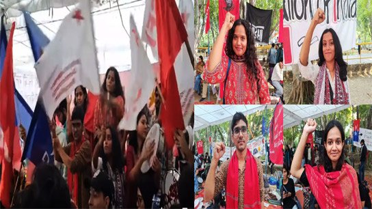 The election game in JNU turned around as the Left formed an alliance, ABVP lost all four seats, the picture changed in 7 months