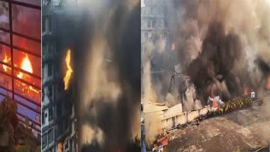 Massive Blaze Erupts at 26 Ezra Street Building