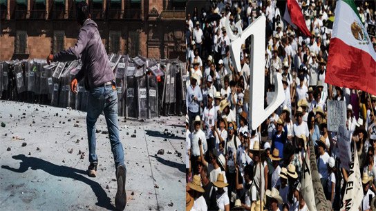 Mexico Gen Z Protest against Drug Cartel