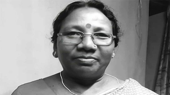 BLO's death in memory! 'She suffered a brain stroke after not being able to bear the pressure of distributing enumeration forms', alleges the deceased's husband