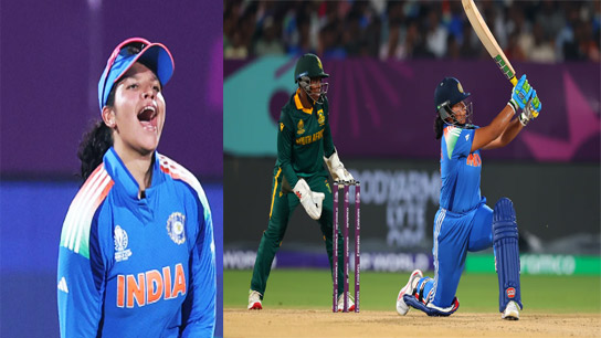 Siliguri's Richa creates history with two sixes