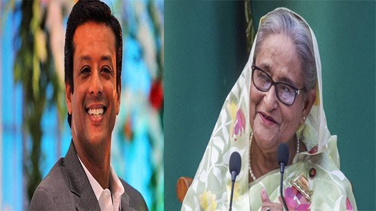 'My mother is safe in India,' Hasina's son explains