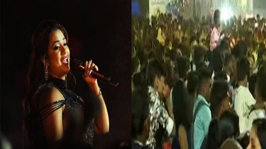 Shreya Ghoshal's concert suffers from stampede, 2 audience members fall ill due to crowd pressure
