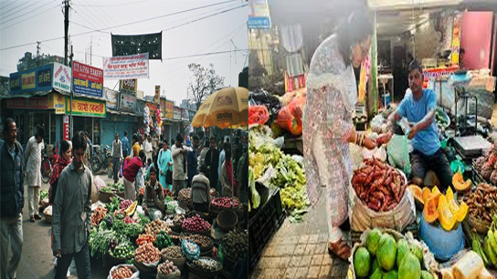 Crops damaged by rain, prices of vegetables and flowers increasing in Siliguri market