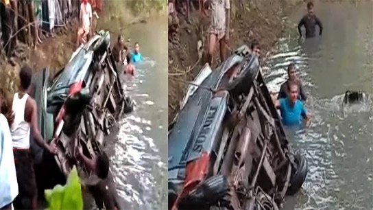 Pool car accident in Uluberia, 3 students died on spot