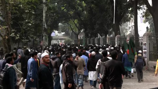 Anti-India slogans again, Dhaka University in turmoil