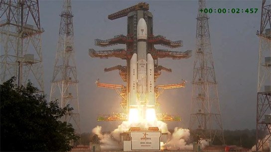 American 'Blue Bird 6' flies into space, holding hands with India's 'Baahubali'