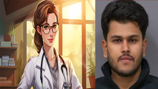 Indian man gets extremely dirty in clinic to get close to foreign female doctors! Showing genitals while going for examination...