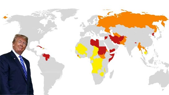 Trump 36-country travel ban
