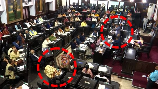 chaos at KMC session