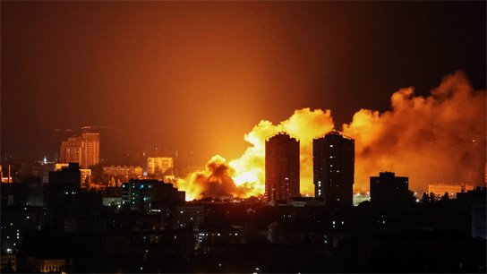 Kyiv under Russian attack