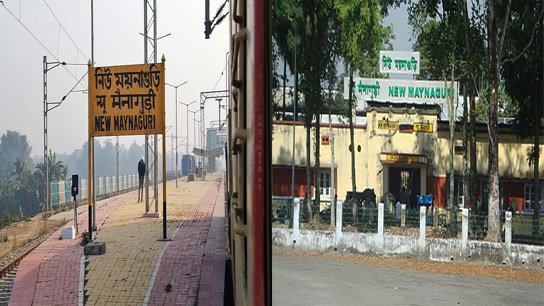 No lift or ramp, passengers suffer greatly at New Maynaguri Railway Station