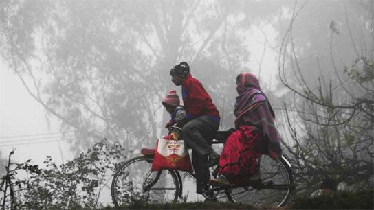 Temperatures may rise slightly today despite being in the north