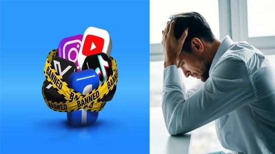 Strict action; Social media can no longer be used!