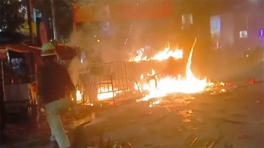 BJP-TMC Chaos at Behala in Kolkata