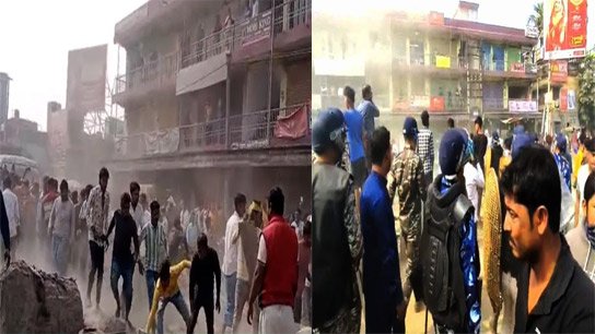 Once again chaos in murshidabad beldanga no train will running