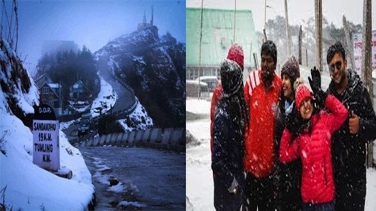 Snowfall begins in North Bengal! Snowfall in Darjeeling from Saturday evening