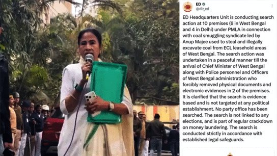 Misuse of constitutional position to steal documents! ED files case in High Court over Mamata's IPAC operation