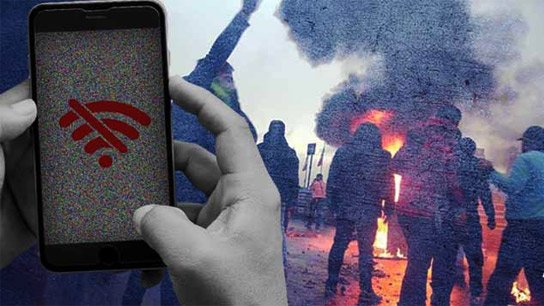 Internet services shut down in Iran; 'very harsh' measures warned