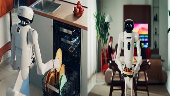 From cooking to washing clothes - robots will do everything! LG's big bang