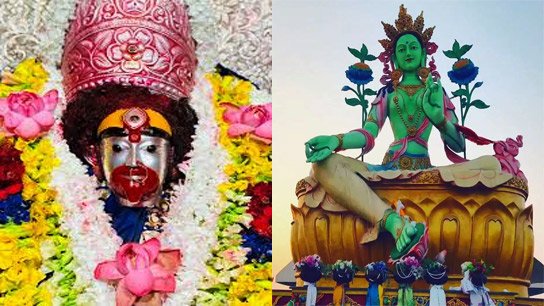 Tara is a Tantric goddess; in Buddhism, she is a goddess