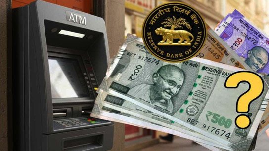 500 rupee notes will no longer be available at ATMs