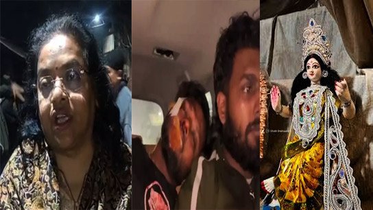 Such trouble over Saraswati Puja! Trinamool MLA himself rushed to the spot at midnight