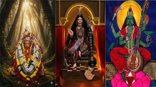 Who is Neel Saraswati? Is she the form of Goddess Sarasati or the fierce form of Goddess Tara!