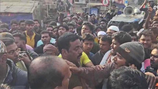 Tensions have been rising at the Serampore BDO office in Hooghly since this morning