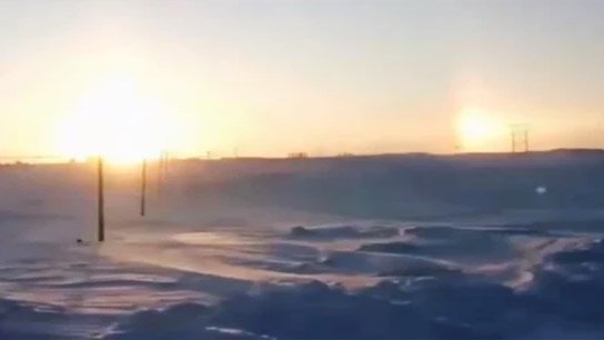 'Two suns' seen in Russian sky