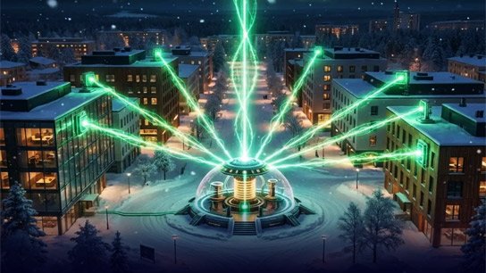 Finland sends energy through radio waves