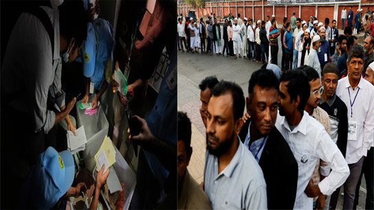 Why are Awami League workers going to the booths? What is the equation behind it?