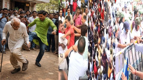 Elderly man dies after being kicked by councilor; Barrackpore Zoo becomes battlefield