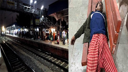 Elderly man falls unconscious on bench at Dum Dum station; no one takes him to hospital