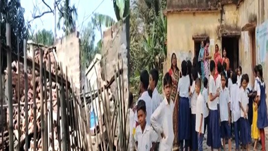 Unconstructed house collapses; earthquake hits state before voter list is released