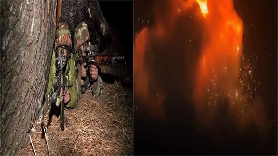 Terrible explosion on India-Pakistan border! 4 soldiers injured