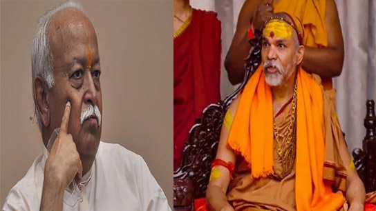 Shankaracharya advises Sangh chief to become a father of three children