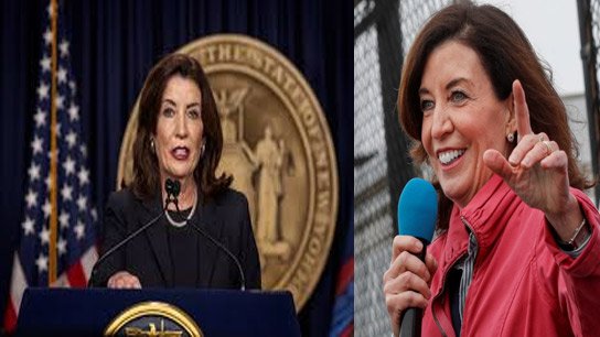 Hokul's running mate for New York Governor is Adrienne Adams