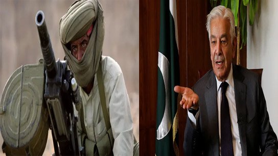 Pakistan Defense Minister concerned about US weapons in Baloch rebels' hands