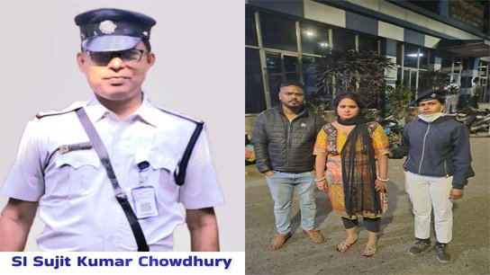 Kolkata police stand by an unconscious citizen suffering from asthma on a city street